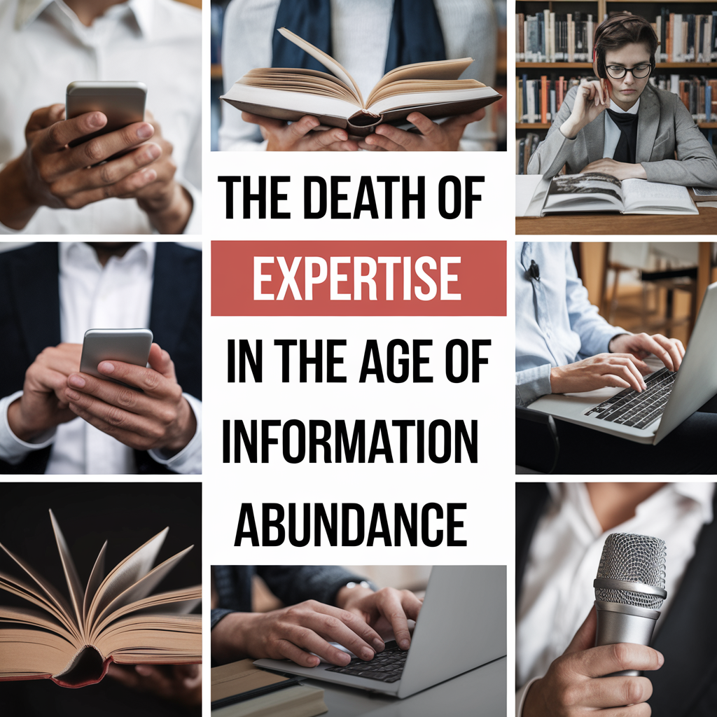 The Death of Expertise in the Age of Information Abundance